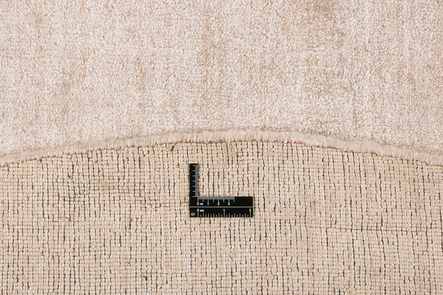 Vloerkleed MOMO Rugs Plain Dust Round Robusto Ivory