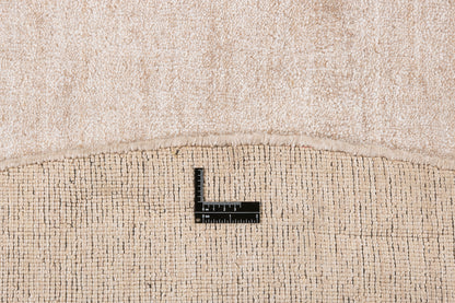 Vloerkleed MOMO Rugs Plain Dust Round Robusto Ivory