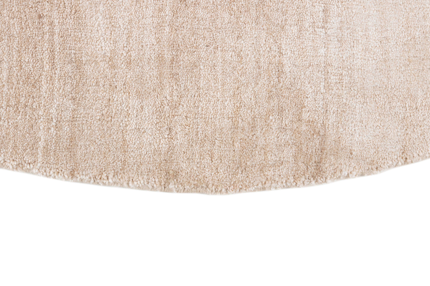 Vloerkleed MOMO Rugs Plain Dust Round Robusto Ivory