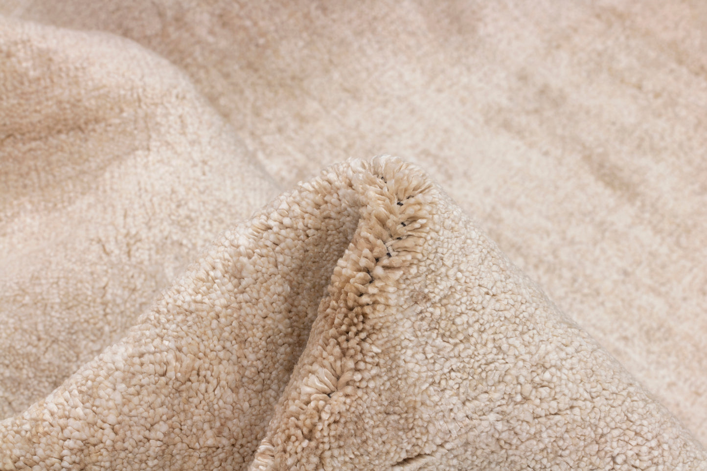 Vloerkleed MOMO Rugs Plain Dust Round Robusto Ivory