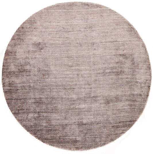Vloerkleed MOMO Rugs Plain Dust Round Steel