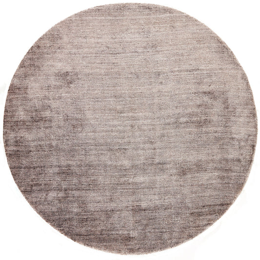 Vloerkleed MOMO Rugs Plain Dust Round Steel