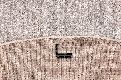 Vloerkleed MOMO Rugs Plain Dust Round Steel