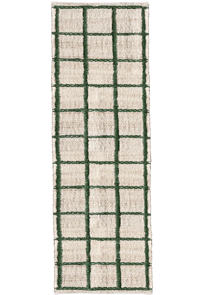 Vloerkleed Strata Jute Rug Green