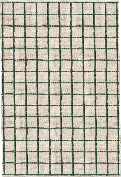 Vloerkleed Strata Jute Rug Green