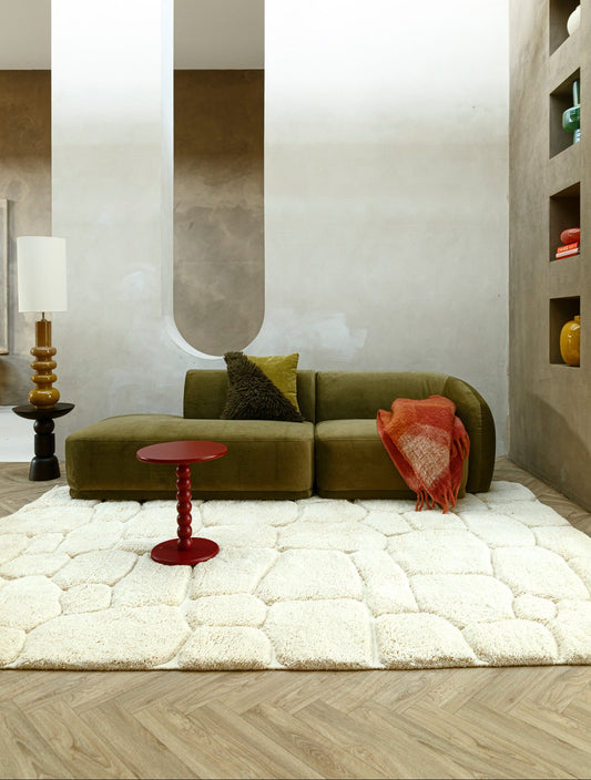 Vloerkleed MOMO Rugs Ravello White