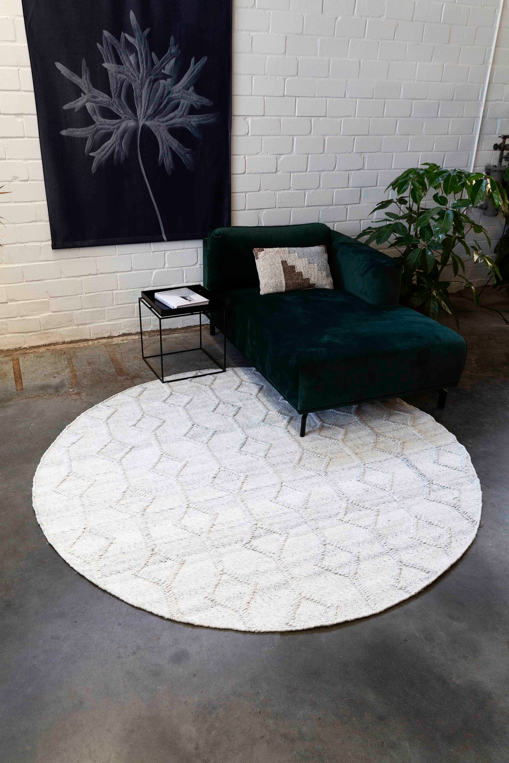 Rond vloerkleed Matta Rombe Vloerkledenwinkel