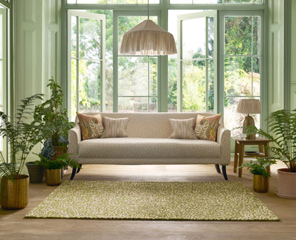 Buitenkleed Sanderson Truffle Olive 446007
