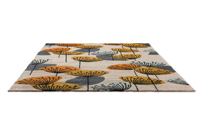 Vloerkleed Sanderson Dandelion Clocks-Ochre Silver Outdoor 445803