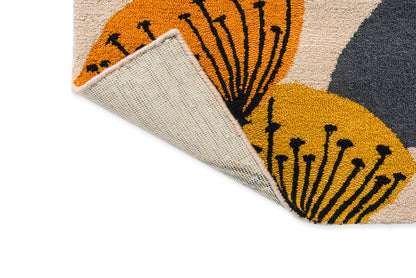 Vloerkleed Sanderson Dandelion Clocks-Ochre Silver Outdoor 445803