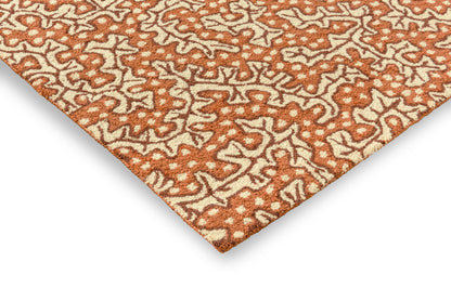 Buitenkleed Sanderson Truffle Sandstone 446003