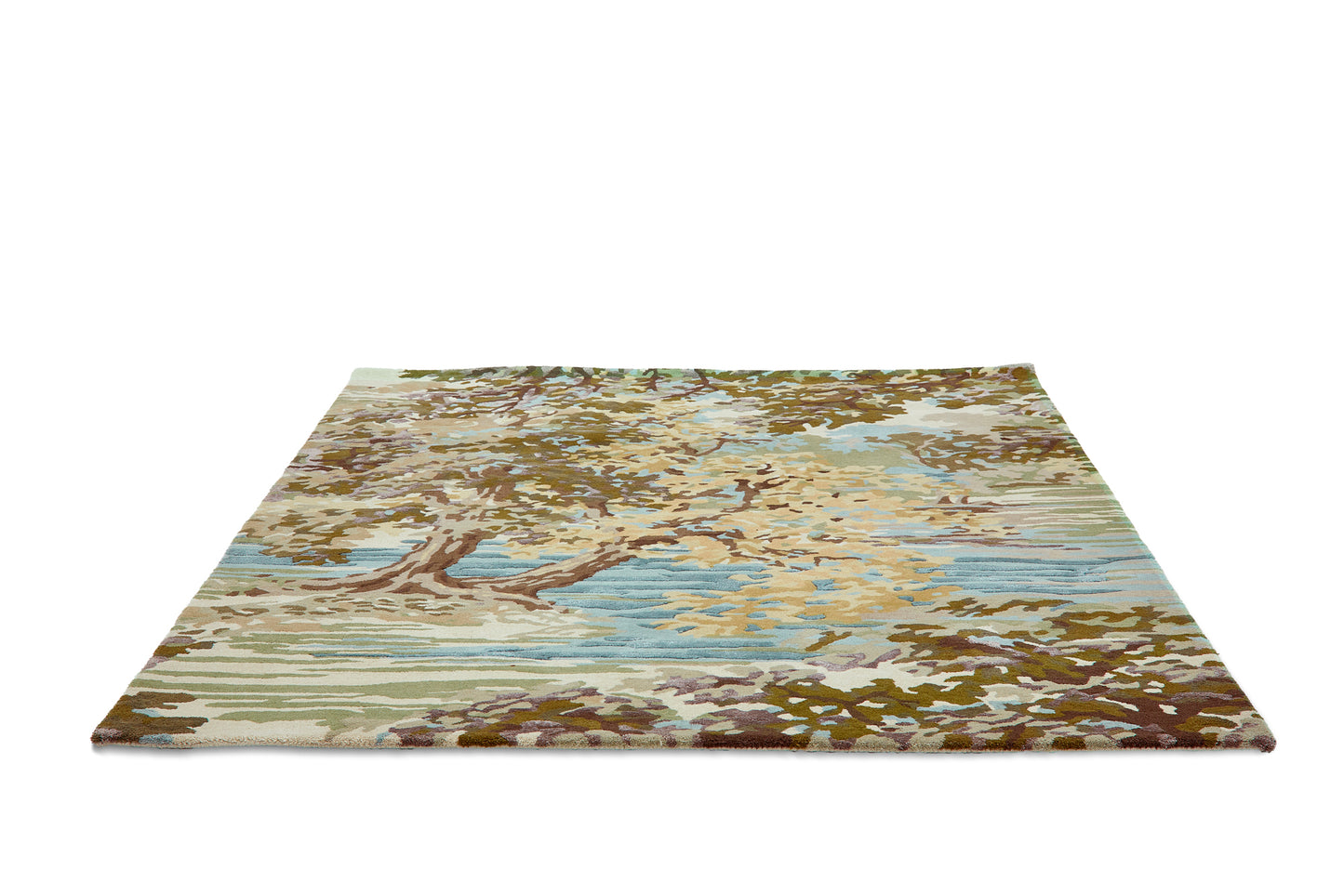 Vloerkleed Sanderson Ancient Canopy Fawn Olive Green 146701