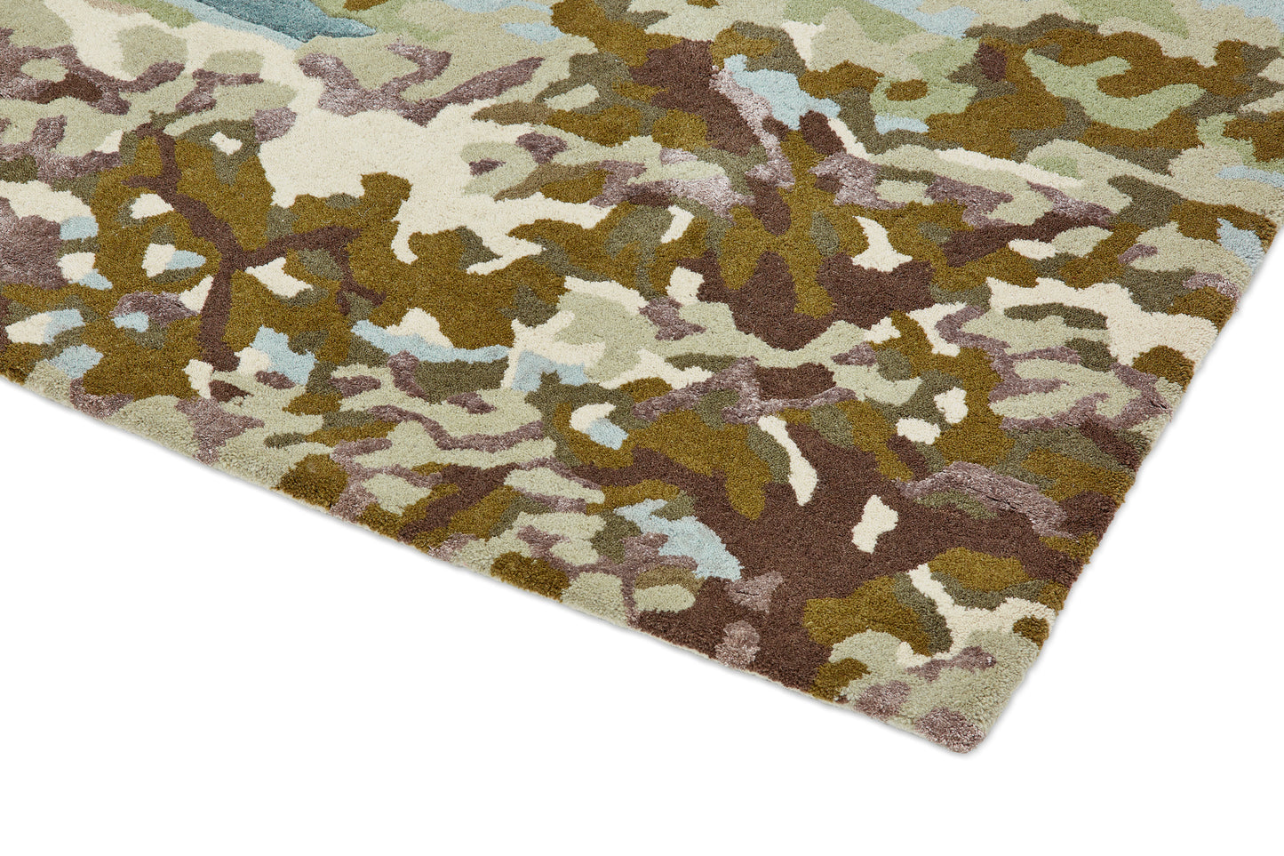Vloerkleed Sanderson Ancient Canopy Fawn Olive Green 146701