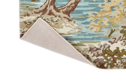 Vloerkleed Sanderson Ancient Canopy Fawn Olive Green 146701