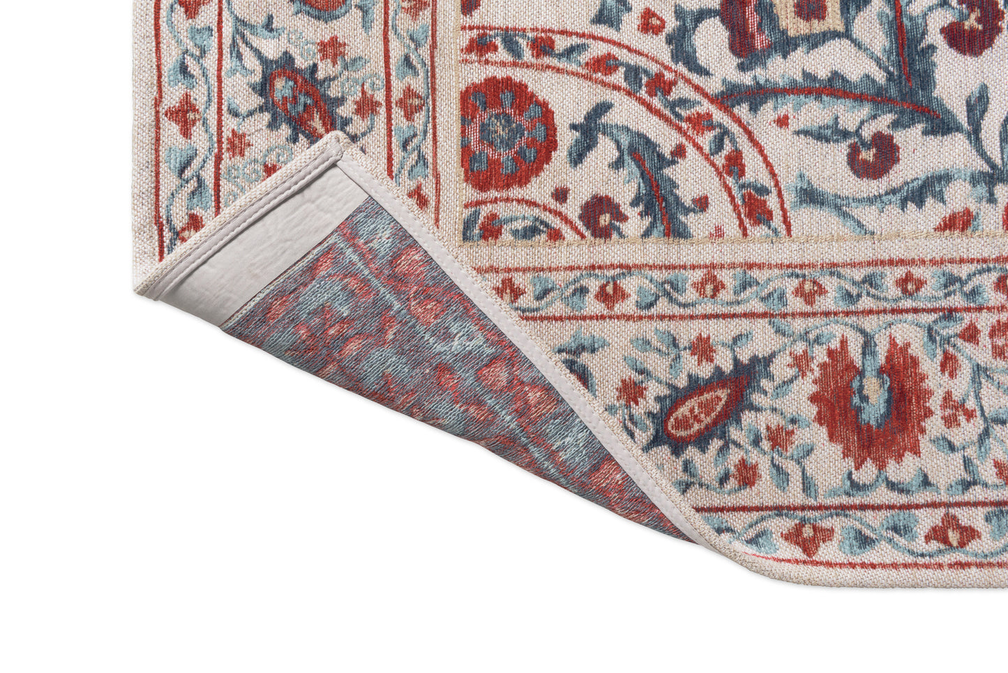 Vloerkleed Sanderson Anthos Red Indigo 148200