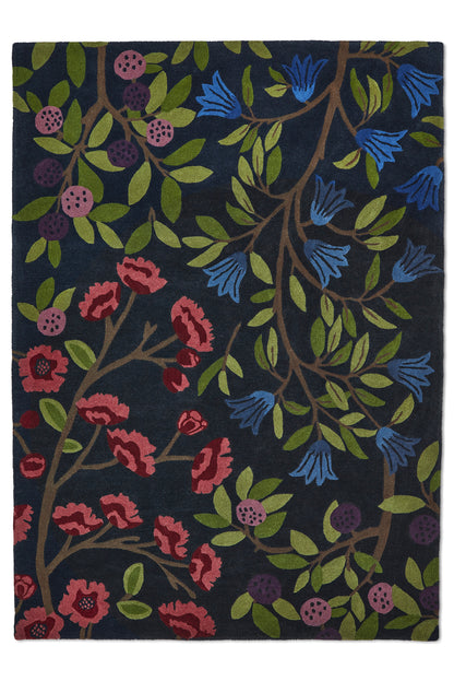 Vloerkleed Sanderson Foraging Indigo 146618