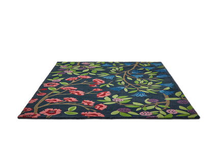 Vloerkleed Sanderson Foraging Indigo 146618