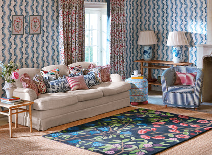 Vloerkleed Sanderson Foraging Indigo 146618