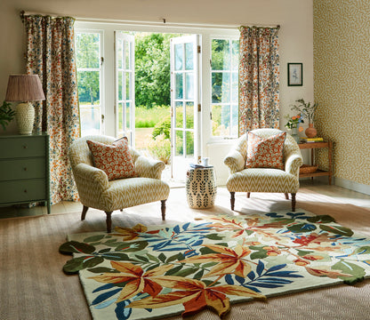 Sanderson Robin's Wood russet brown 146501