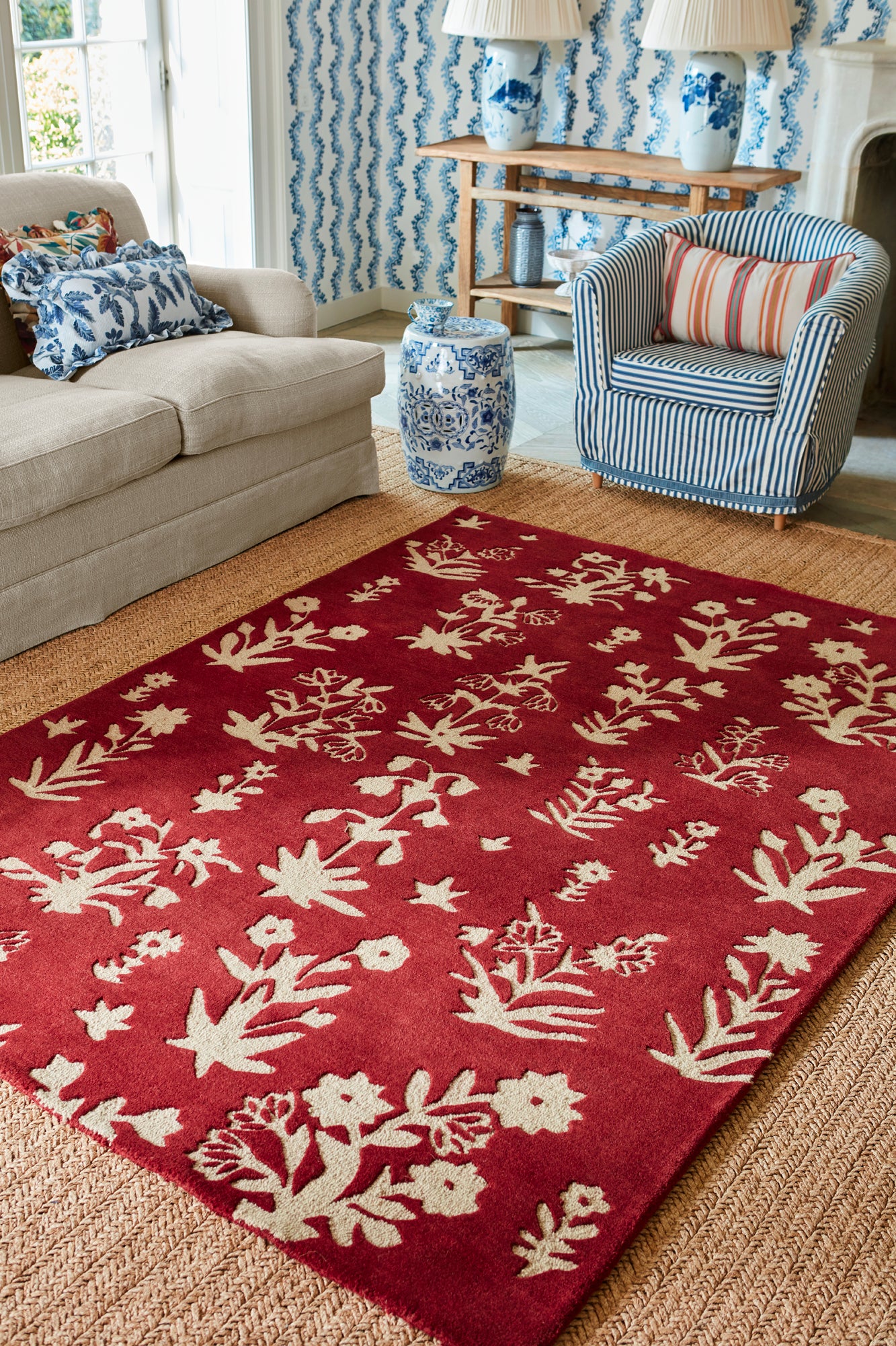 Woodland Glade damson red 146800