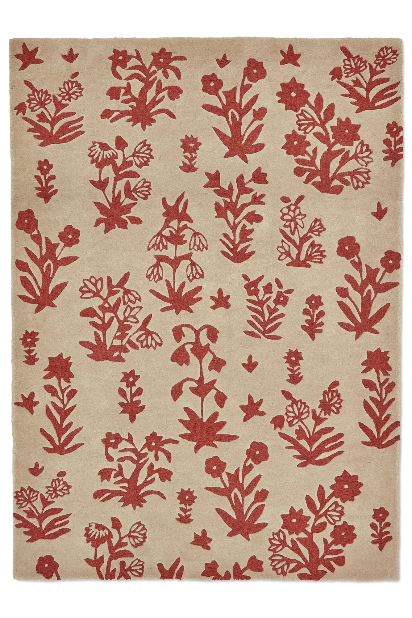Vloerkleed Sanderson Woodland Glade Linen Russet Brown 146801