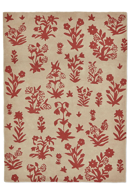 Vloerkleed Sanderson Woodland Glade Linen Russet Brown 146801