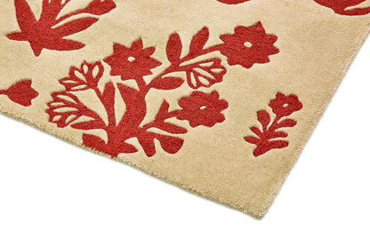 Vloerkleed Sanderson Woodland Glade Linen Russet Brown 146801