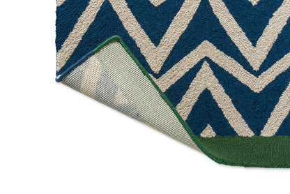 Buitenkleed Scion Dhurrie Blue 426318