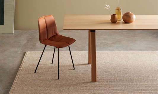 Naturtex Soutage Ivory vloerkleed – Tijdloos en handgemaakt