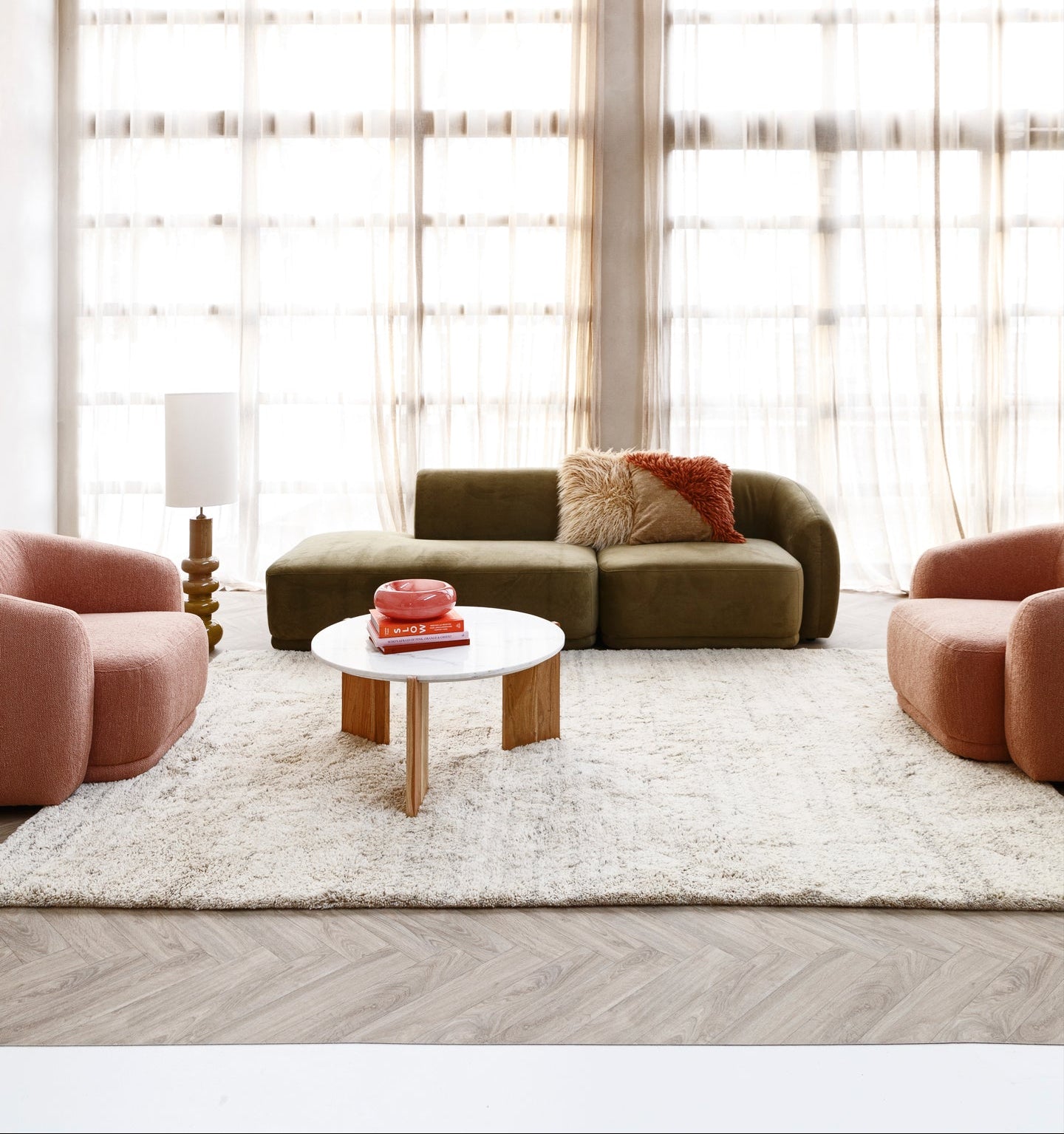 Vloerkleed MOMO Rugs Salerno Grey Cream