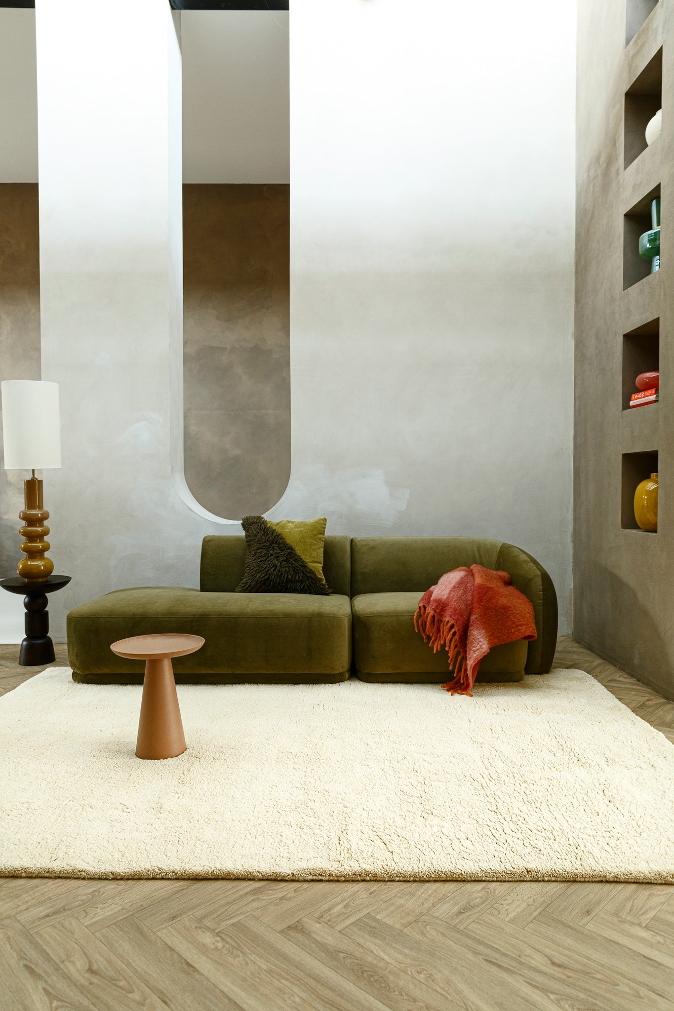 Vloerkleed MOMO Rugs Salerno White