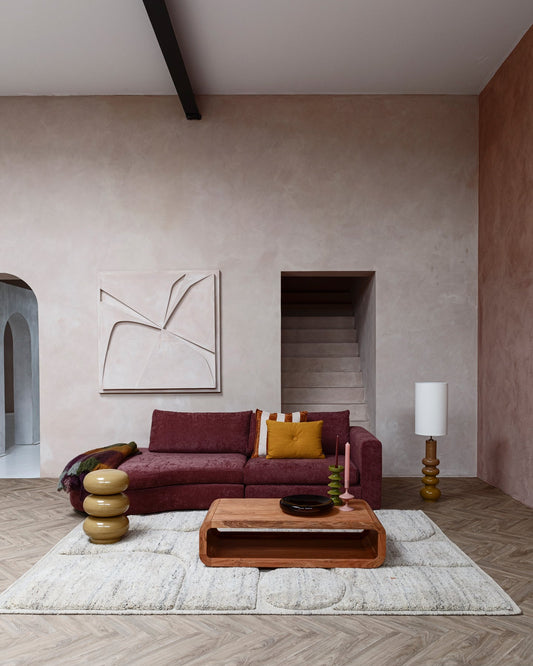 Vloerkleed MOMO Rugs Scala Grey Cream