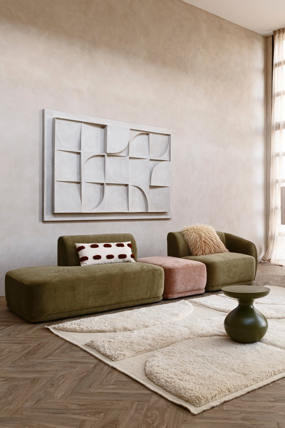 Vloerkleed MOMO Rugs Scala White