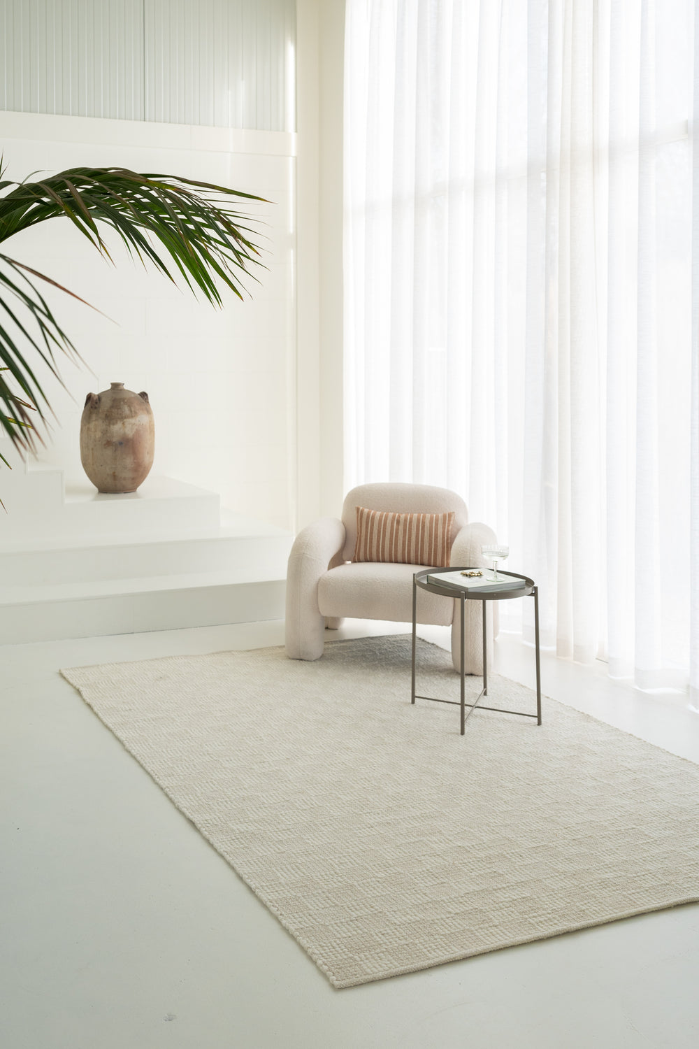 Vloerkleed MOMO Rugs | Fine Serra White