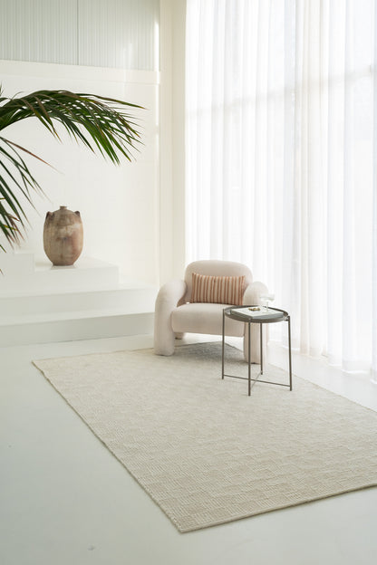 Vloerkleed MOMO Rugs | Fine Serra White