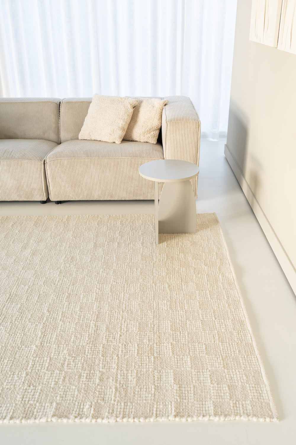 Vloerkleed MOMO Rugs | Fine Serra White