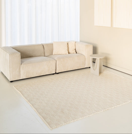 Vloerkleed MOMO Rugs | Fine Serra White
