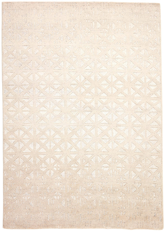 Vloerkleed MOMO Rugs Shangri La White Mosaik