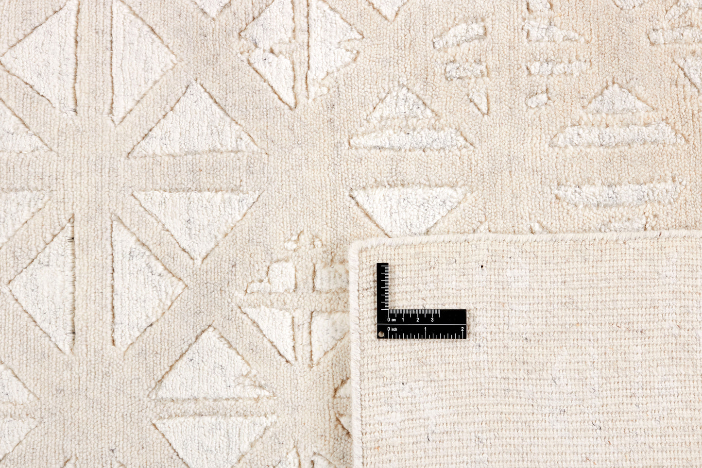 Vloerkleed MOMO Rugs Shangri La White Mosaik