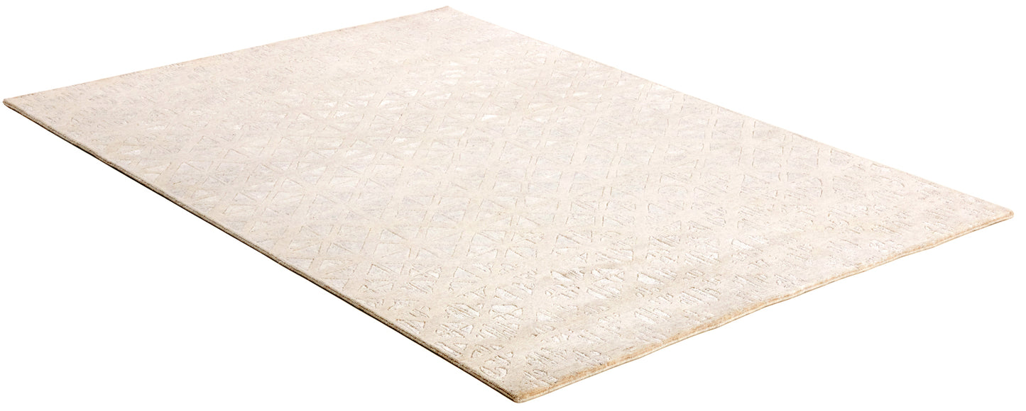 Vloerkleed MOMO Rugs Shangri La White Mosaik
