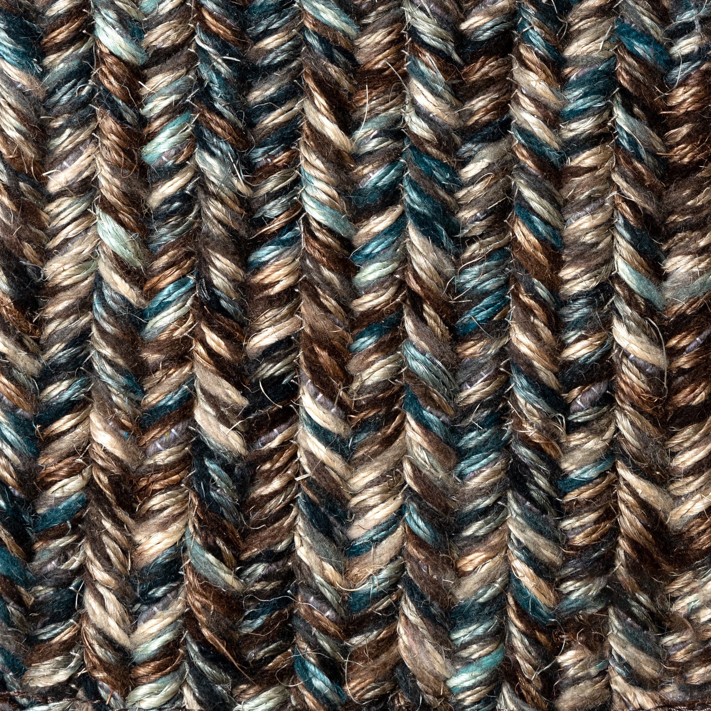 Vloerkleed Naturtex Siswool Brown - Vloerkleed Van Sisal, Jute & Wol
