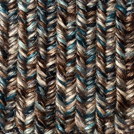 Vloerkleed Naturtex Siswool Brown - Vloerkleed Van Sisal, Jute & Wol