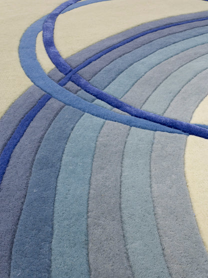 Vloerkleed MOMO Rugs Designer Marie-Gon Sphere Cobalt