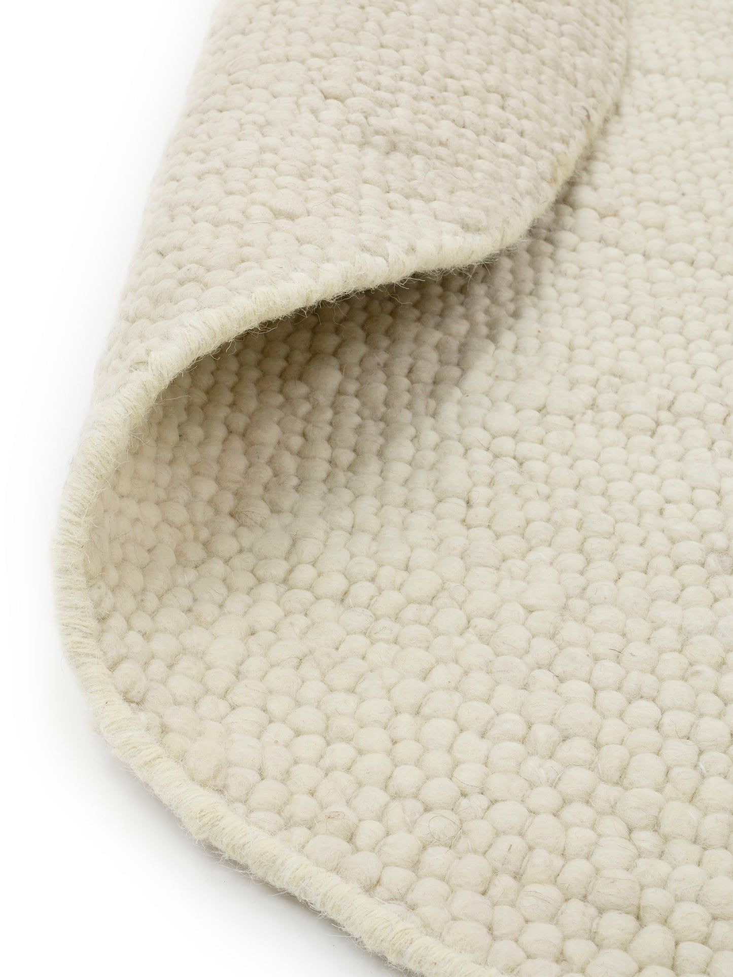 Vloerkleed MOMO Rugs Stone White Rond