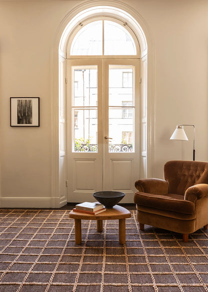 Vloerkleed Strata Jute Rug Brown