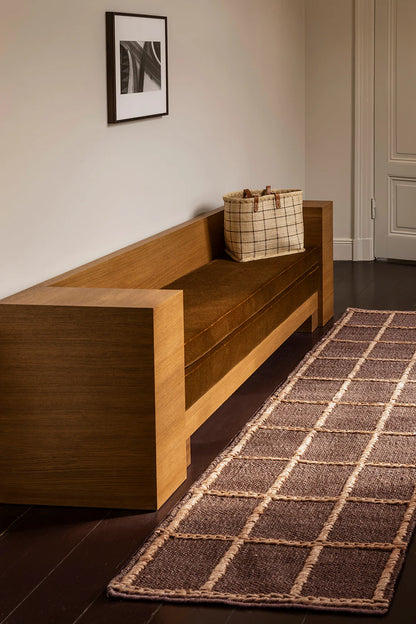 Vloerkleed Strata Jute Rug Brown