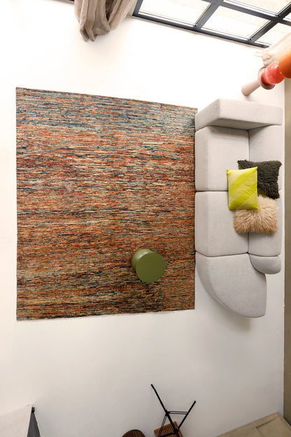 Unique Ziegler Stripe Vloerkleed 10971 | Handgeknoopt uit Afghanistan