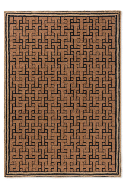 Vloerkleed Ted Baker T Monogram Light Brown Outdoor 455811
