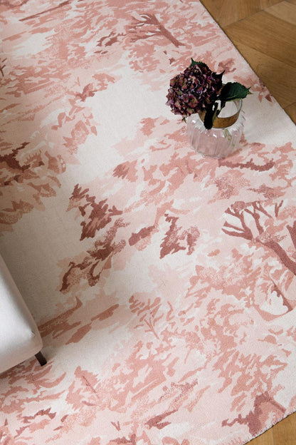 Ted Baker Landscape Toile Light Pink 162602 Vloerkledenwinkel