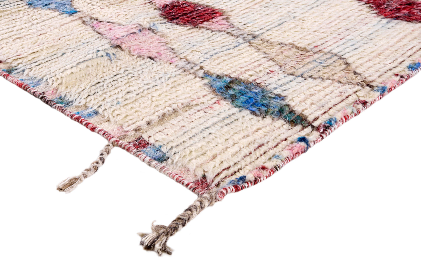 Vloerkleed MOMO Rugs Tribe Ivory Blue